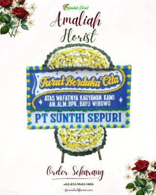 Papan Bunga Duka di Rawa Burung