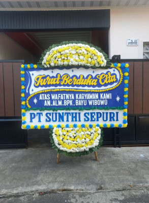Papan Bunga Duka di Rawa Burung