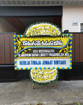 Papan Bunga Duka di Rawa Burung