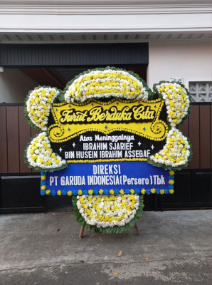 Papan Bunga Duka di Rawa Burung
