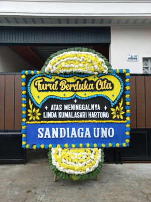 Papan Bunga Duka di Rawa Burung